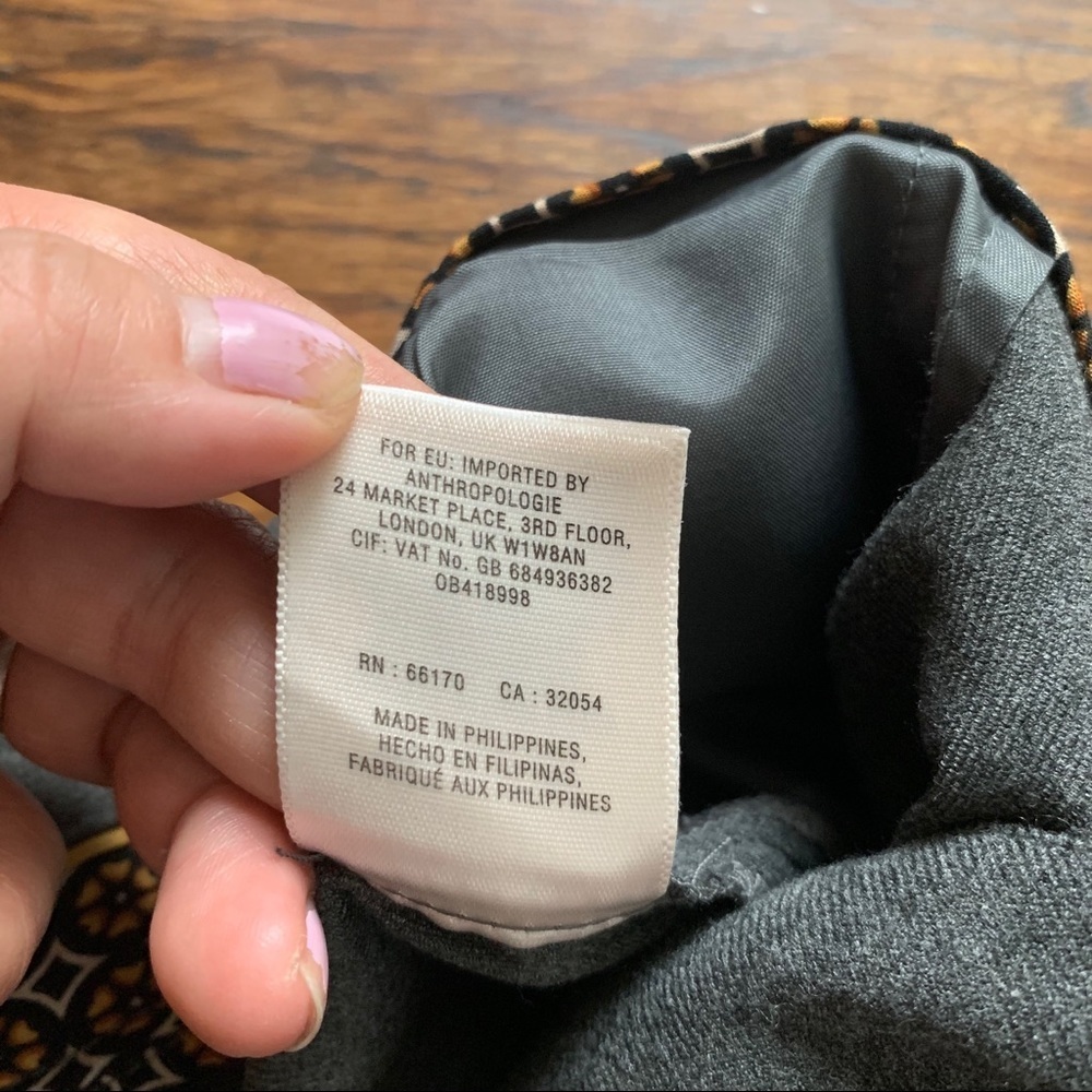 Anthropologie cartonnier belted Barton trousers - Picture 7 of 9